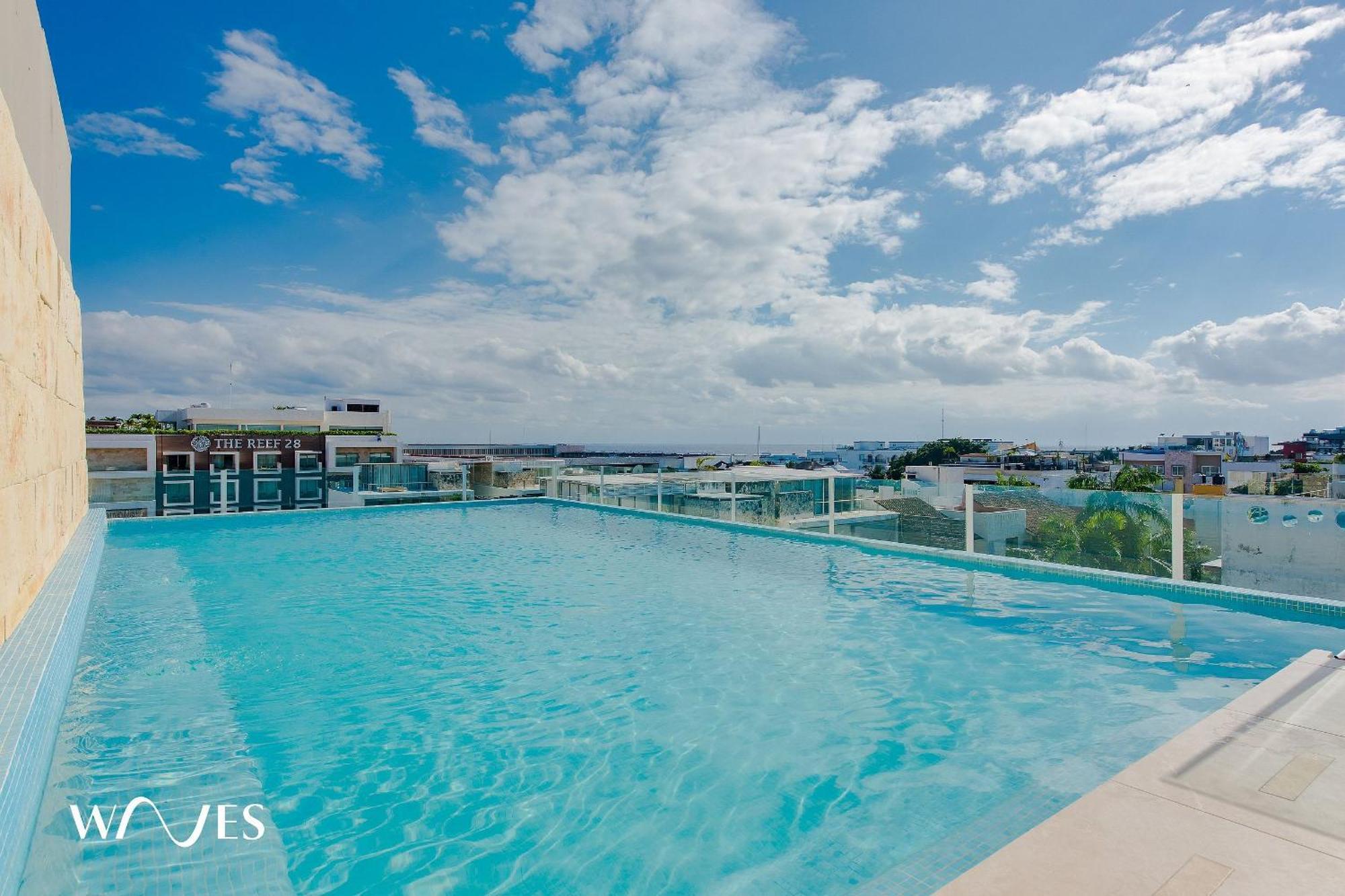 1 Rec. | A Pasos De La Playa | Piscina En Terraza Apartamento Playa del Carmen